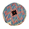 Handmade Kilim Round Stool for Home 1' 2" x 1' 5" (ft) - No. AL4