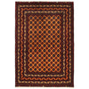 Hand Knotted Khoja Roshnai Carpet 3' 3" x 4' 11" (ft) - No. 5003