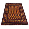 Hand Knotted Khoja Roshnai Carpet 3' 3" x 4' 11" (ft) - No. 5003