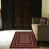 Hand Knotted Khoja Roshnai Carpet 3' 4" x 4' 11" (ft) - No. 5004