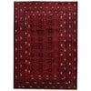 Red Bokhara Rug 6' 9 x 9' 5 (ft) - No. 5006