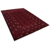 Red Bokhara Rug 6' 9 x 9' 5 (ft) - No. 5006