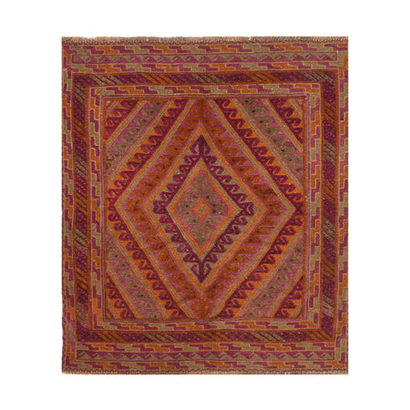 Small Square Rug 3' 4 x 3' 9 (ft) - No. 5189