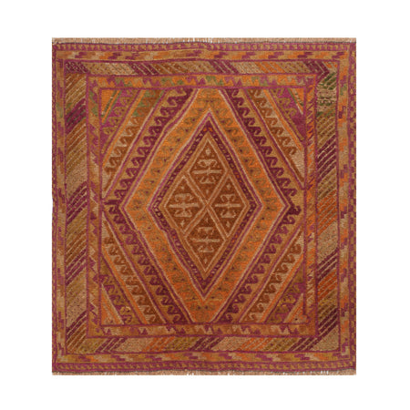Small Square Rug 3' 4 x 3' 6 (ft) - No. 5190