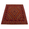 Small Square Rug 3' 4 x 4' 1 (ft) - No. 5215