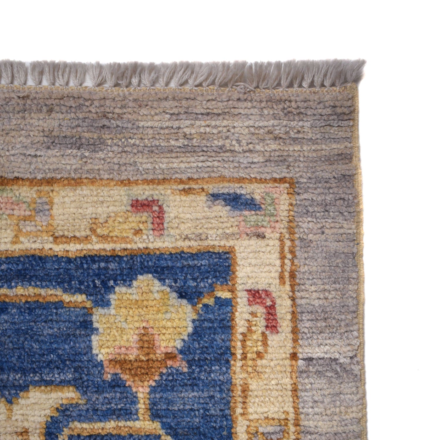 Hand Knotted Oushak Rug 10' 1" x 13' 0" (ft) - No. 5707