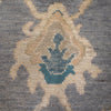 Hand Knotted Oushak Rug 9' 1" x 11' 8" (ft) - No. 5785