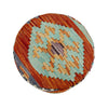 Kilim Round Stool - Traditional Seating 1' 2" x 1' 5" (ft) - No. AL5