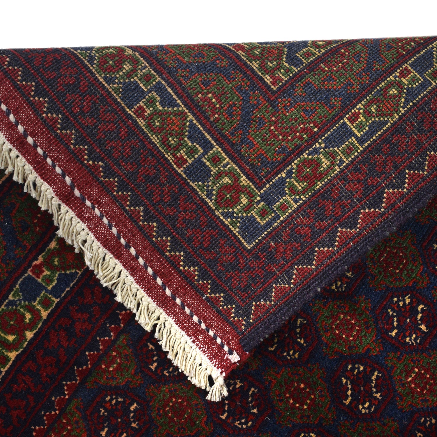 Handmade Khoja Roshnai Runner Rug 2' 8" x 9' 7" (ft) - No. 6008