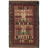 Small Prayer Rug 3' 2" x 4' 9" (ft) - No. 6276