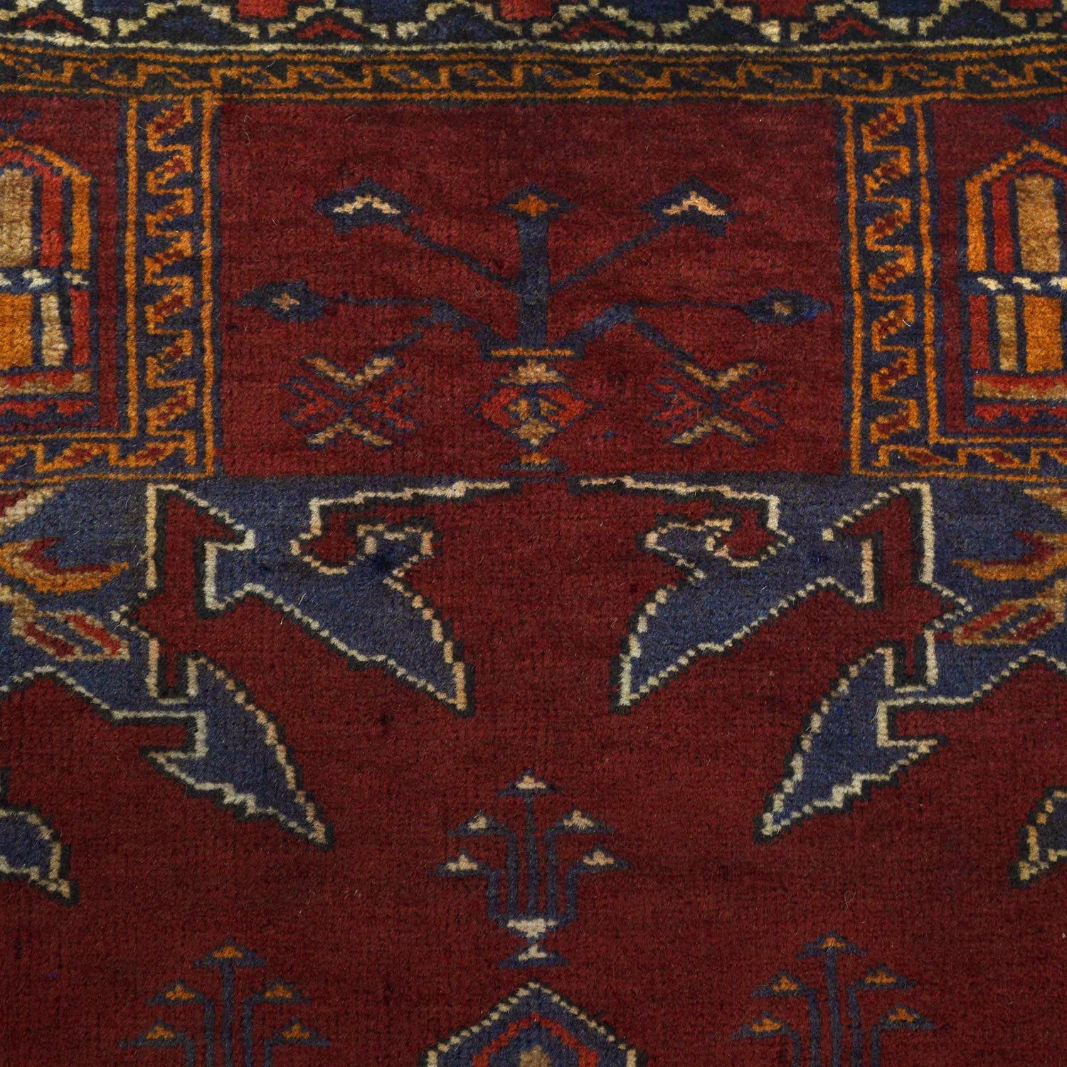 Prayer Rug 2' 8" x 3' 9" (ft) - No. 6291