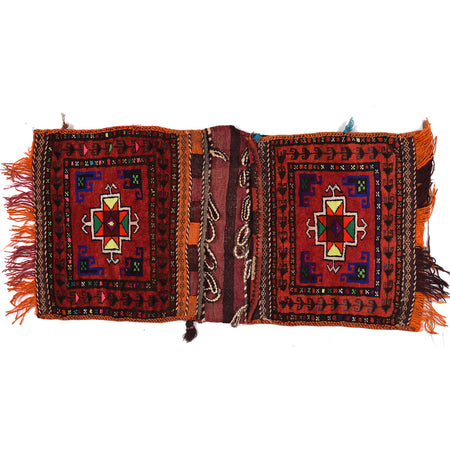 Tribal Saddle Bag 1' 6 x 3' 1 (ft) - No. 6715