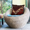 Tribal Style Kelim Cushion 1' 8" x 1' 8" (ft) - No. 7248