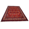 Red Color Khoja Roshnai Carpet 6' 7" x 10' 2" (ft) - No. 7364