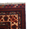 Red Color Khoja Roshnai Carpet 6' 7" x 10' 2" (ft) - No. 7364