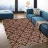 Modern Handmade Kilim 5' 5" x 6' 9" (ft) - No. 7440