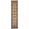 Handmade Flatweave Dhurrie Runner 2' 7" x 9' 11" (ft) - No. 7466