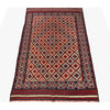 Handmade Flatweave Kilim 4' 4" x 7' 9" (ft) - No. 7666