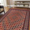 Handmade Flatweave Kilim 4' 4" x 7' 9" (ft) - No. 7666