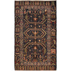 Tribal Baloch Rug 3' 7" x 5' 9" (ft) - No. 7799