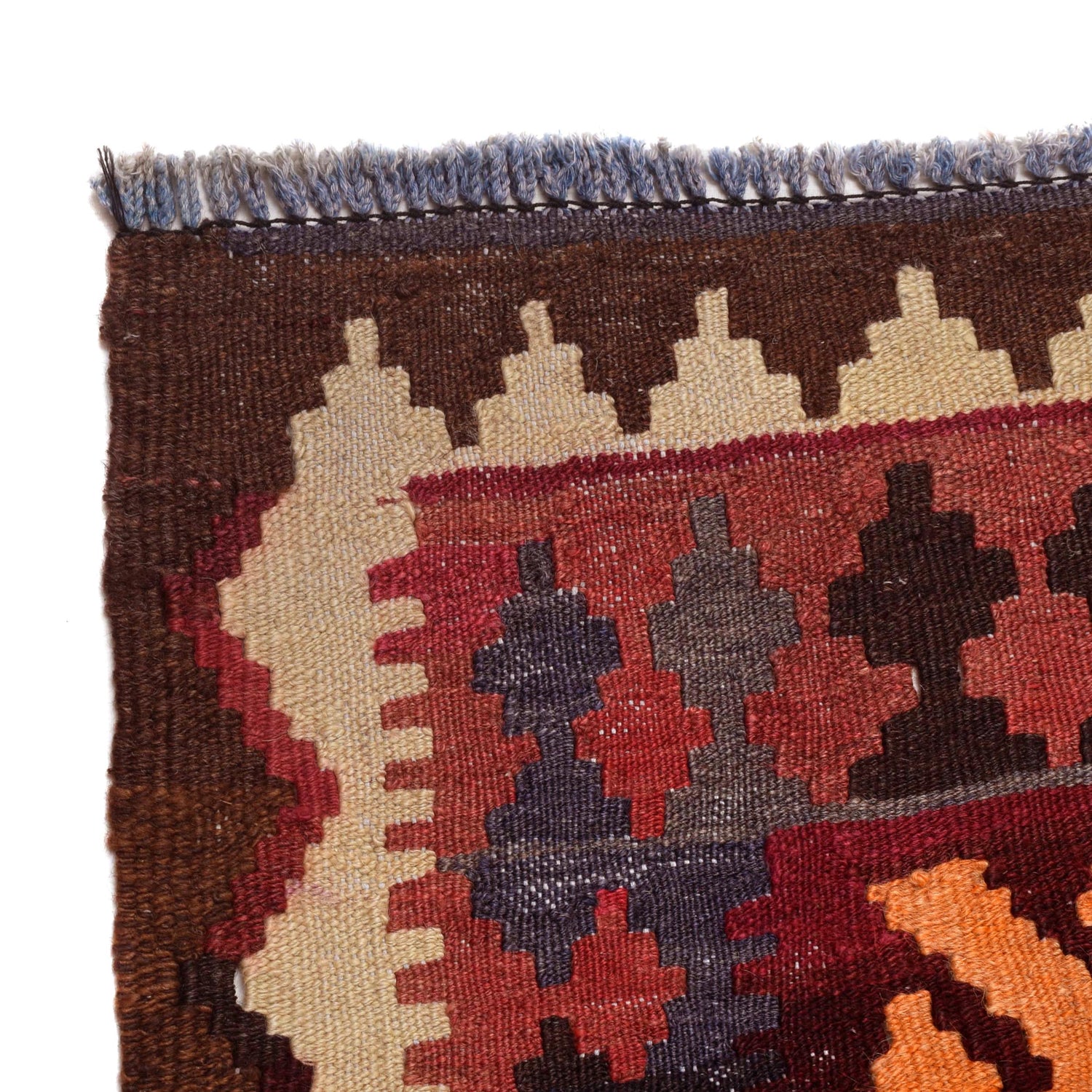 Hand Knotted Multi-Color Kilim 8' 4" x 12' 5" (ft) - No. 7850
