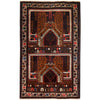 Prayer mat 2' 7 x 4' 5 (ft) - No. 7898