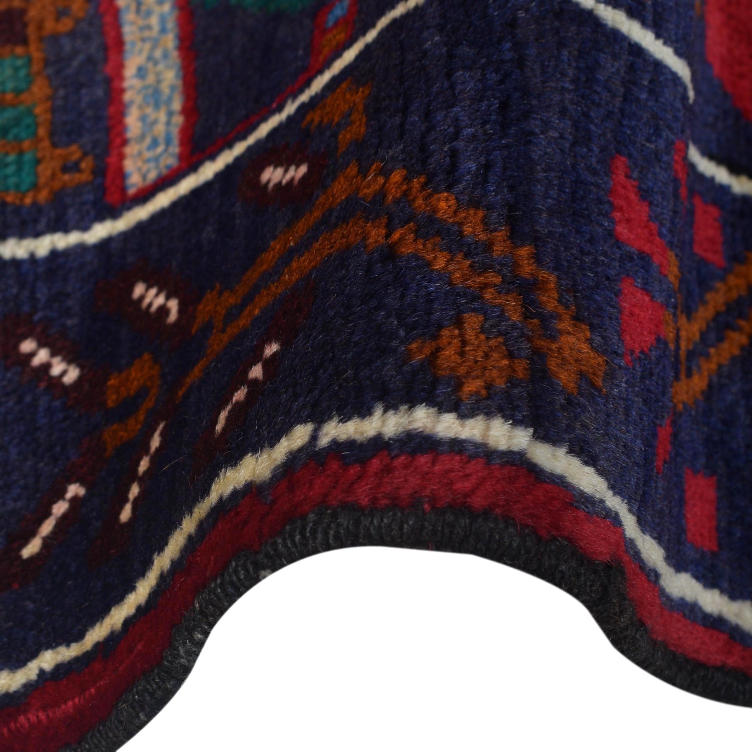 Handmade Pictorial Carpet 2' 9" x 4' 7" (ft)- No. 7936