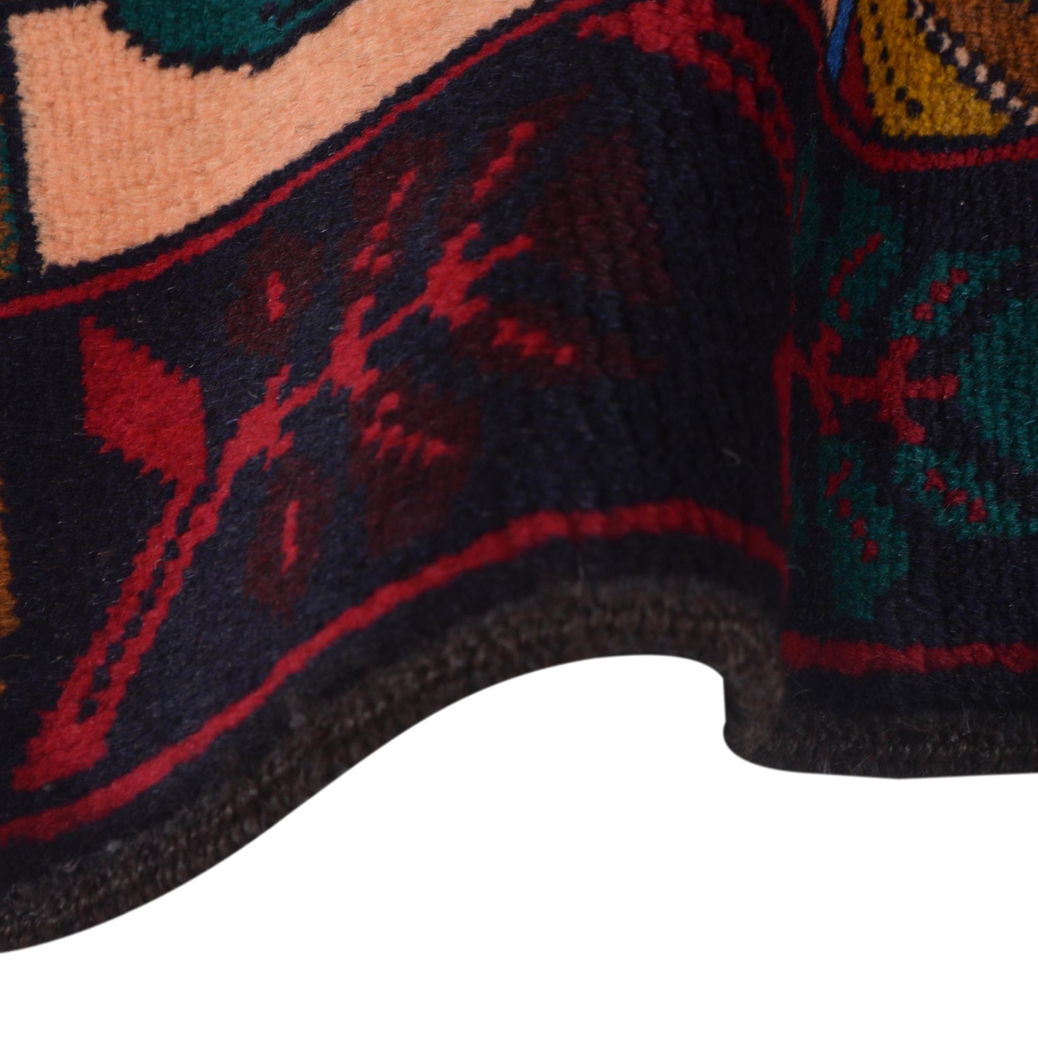 Handmade Village Design Rug 2' 8" x 4' 10" (ft)- No. 7952