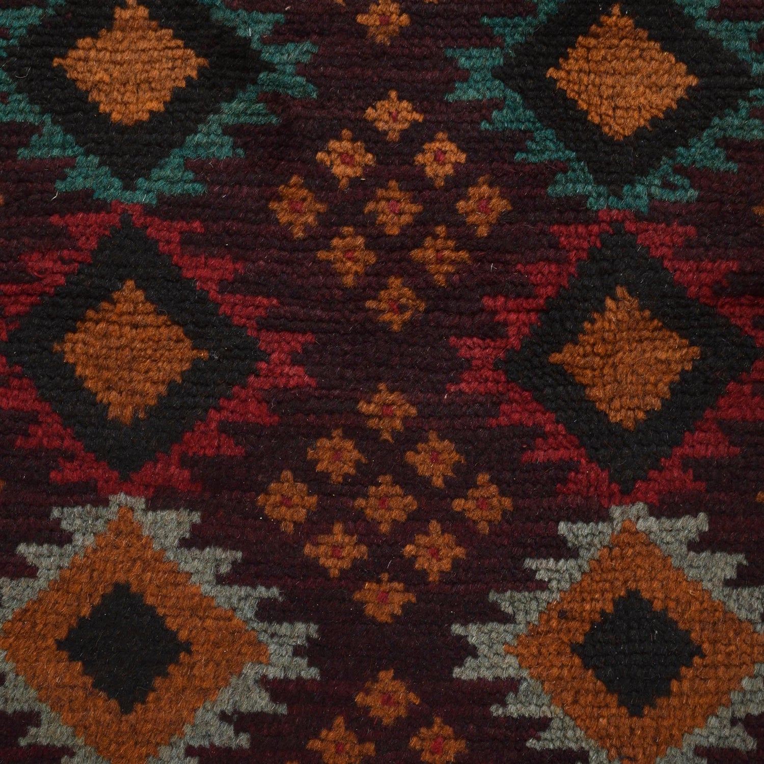 Traditional Baloch Carpet 5' 10" x 7' 9" (ft) - No. 8918