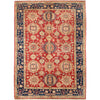 Hand Knotted Persian Design Heriz Rug 3' 11" x 5' 7" (ft) - No. 8956