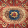 Hand Knotted Persian Design Heriz Rug 4' 0" x 5' 11" (ft) - No. 8960