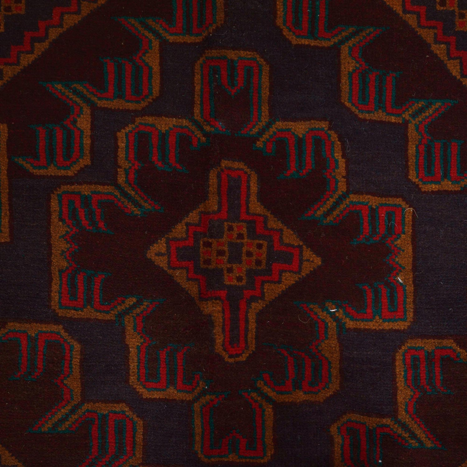 Tribal Baloch Rug 5' 11" x 9' 7" (ft) - No. 9001