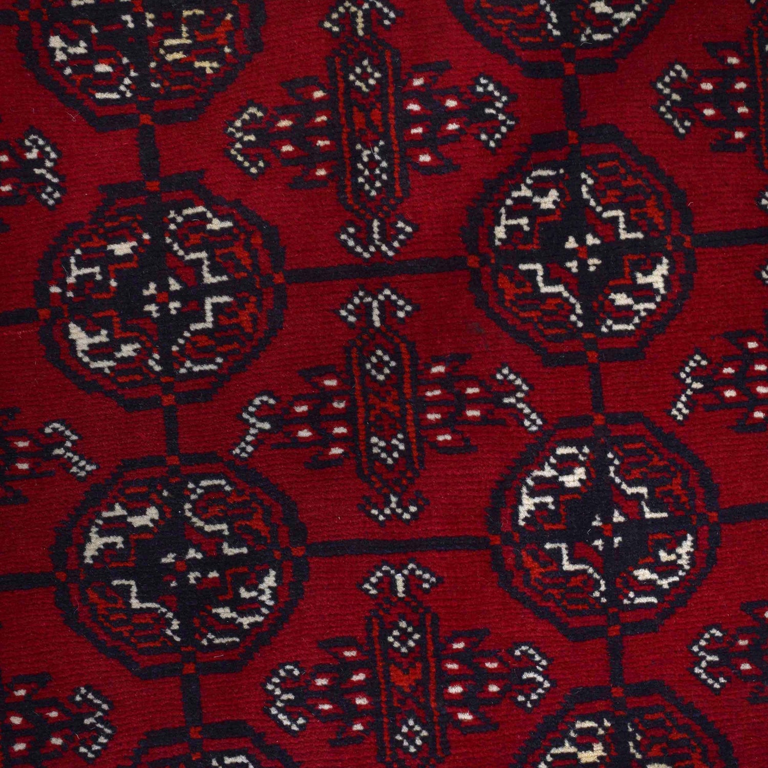 Oriental Bukhara Carpet 4' 0" x 6' 4" (ft) - No. 9033