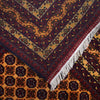 Orange Color Khoja Roshnai Carpet 6' 4" x 9' 7" (ft) - No. 9044