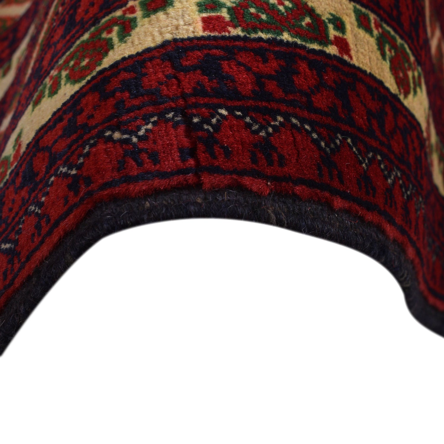 Handmade Khoja Roshnai Carpet 6' 5" x 9' 7" (ft) - No. 9050