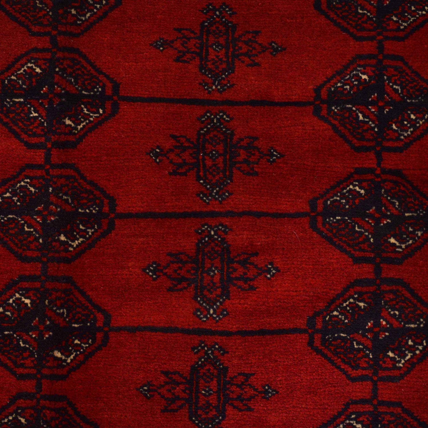 Handmade Bokhara Carpet 6' 9" x 9' 7" (ft) - No. 9051