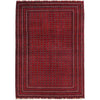 Red Khoja Roshnai Carpet 6' 6" x 9' 7" (ft) - No. 9053