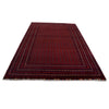 Red Khoja Roshnai Carpet 6' 6" x 9' 7" (ft) - No. 9053