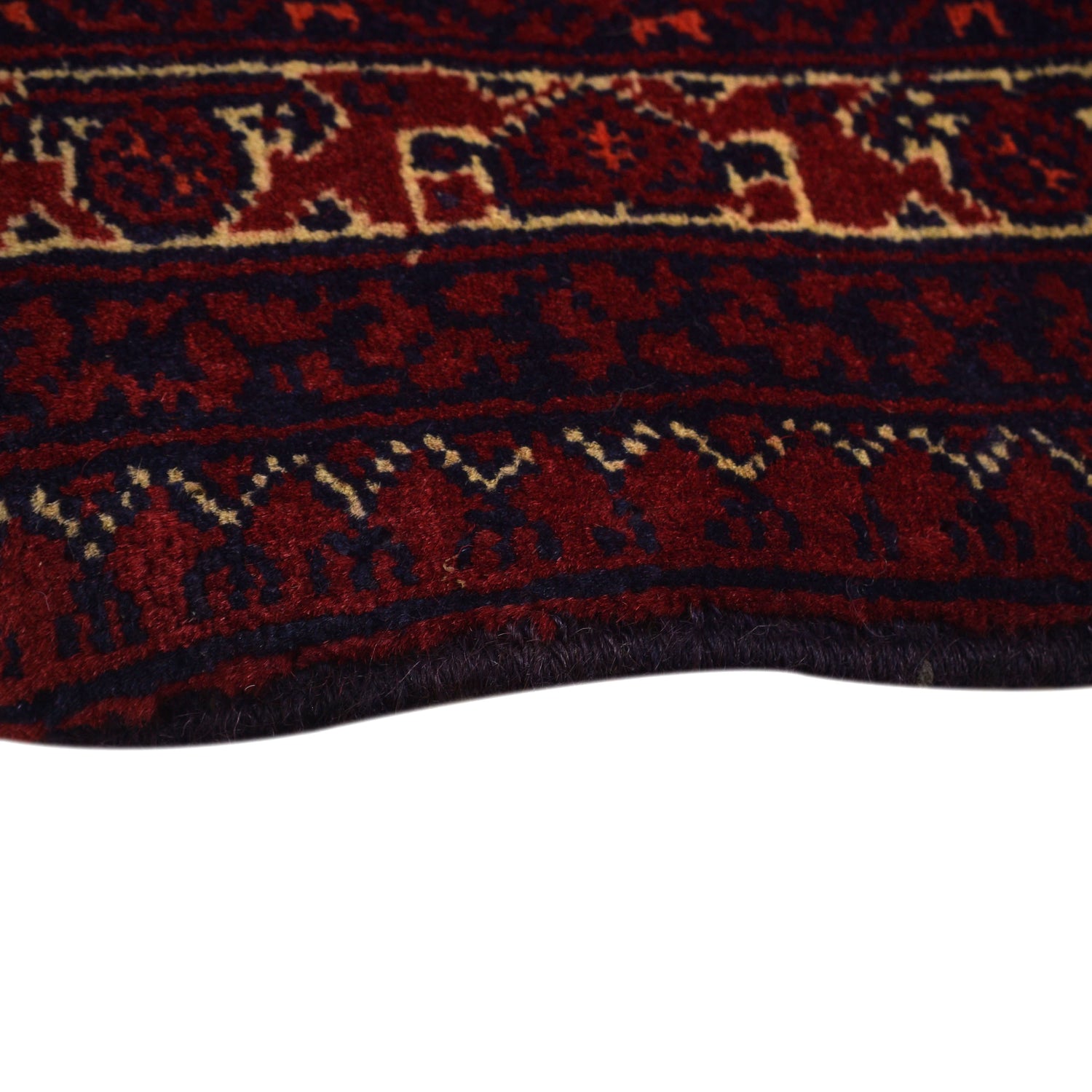 Red Khoja Roshnai Carpet 6' 6" x 9' 7" (ft) - No. 9053