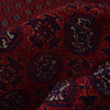 Red Khoja Roshnai Carpet 6' 6" x 9' 7" (ft) - No. 9053