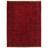 Hand Knotted Bokhara Wool Carpet 6' 8" x 8' 11" (ft) - No. 9224