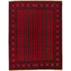 Red Color Bokhara Carpet 8' 3" x 10' 10" (ft) - No. 9246