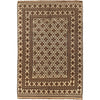 Traditional Natural Baloch Rug 6' 0" x 9' 1" (ft) - No. 9284