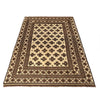 Handwoven Natural Baluch Rug 5' 10" x 8' 11" (ft) - No. 9288