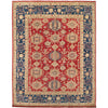 Hand Made Persian Design Heriz Carpet 6' 4" x 8' 1" (ft) - No. 9467