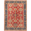 Hand Knotted Persian Design Heriz Rug 4' 9" x 6' 7" (ft) - No. 9475