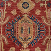 Hand Knotted Persian Design Heriz Rug 4' 9" x 6' 7" (ft) - No. 9475