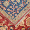 Hand Knotted Persian Design Heriz Rug 4' 9" x 6' 7" (ft) - No. 9475