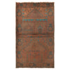 Hand Knotted Overdyed Rug 3' 1" x 5' 2" (ft) - No. B16251