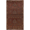 Overdyed Prayer Rug 2' 7 x 4' 7 (ft) - No. B16252